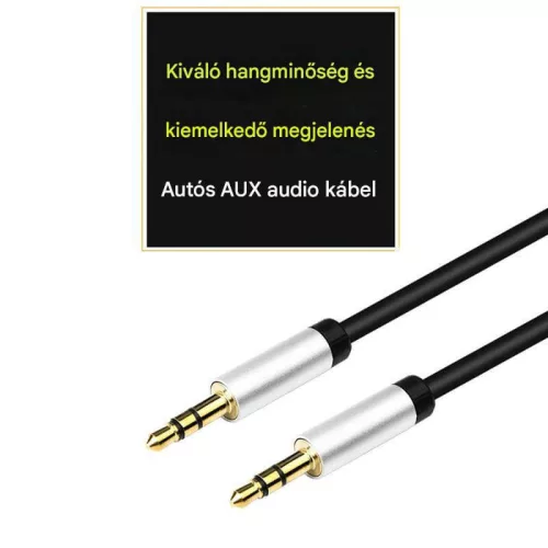 Thunder AU006-30 sztereo jelkábel (3,5 mm Jack - 3,5 mm Jack) - (3 m)