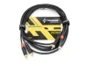 Thunder YC833-3 Sztereo jelkábel (2x RCA - 2x RCA) - (3m)