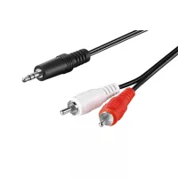 3,5 mm Jack - RCA sztereó jelkábel