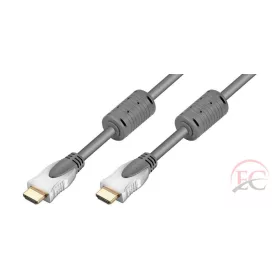 Goobay 52449 HDMI kábel aranyozott  0,75m, 4 K