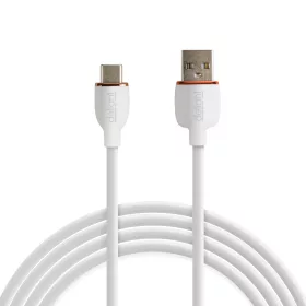   Delight 55553WH-1 Adatkábel - Type-C / USB-A - fehér - 1 m - 2.4A - 12 W