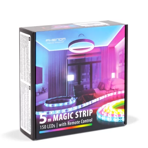 Phenom 55862 RGB LED szalag - 5 m - 220-240V - 5050 SMD - 30 LED/m - 7,2W/m