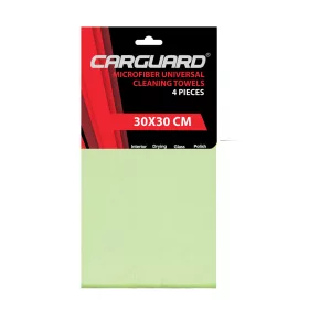   Carguard 56000C Mikroszálas törlőkendő szett - 30 x 30 cm - 4 db / csomag