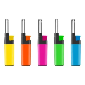   Adamo Gázgyújtó - tölthető- több szín - 12 cm - 25 db / display 56070H