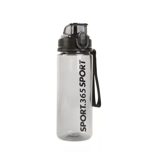 Family 57211 Sport kulacs - műanyag, átlátszó - 600 ml - 3 színben