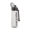 Family 57211 Sport kulacs - műanyag, átlátszó - 600 ml - 3 színben