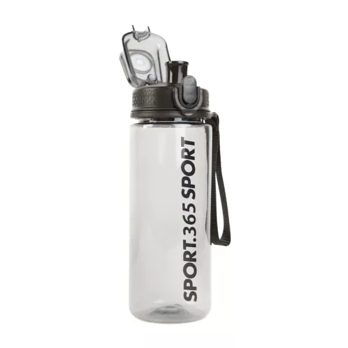 Family 57211 Sport kulacs - műanyag, átlátszó - 600 ml - 3 színben