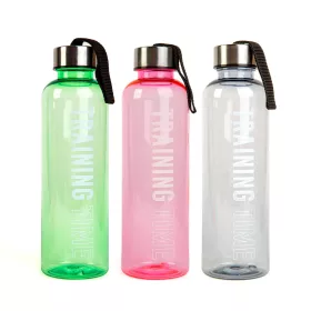   Family 57216 Sport kulacs - műanyag, átlátszó - 550 ml - 3 színben