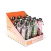 Family 57216 Sport kulacs - műanyag, átlátszó - 550 ml - 3 színben