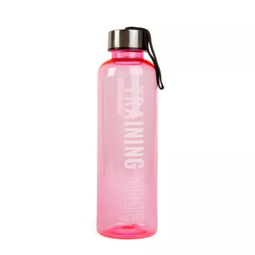 Family 57216 Sport kulacs - műanyag, átlátszó - 550 ml - 3 színben