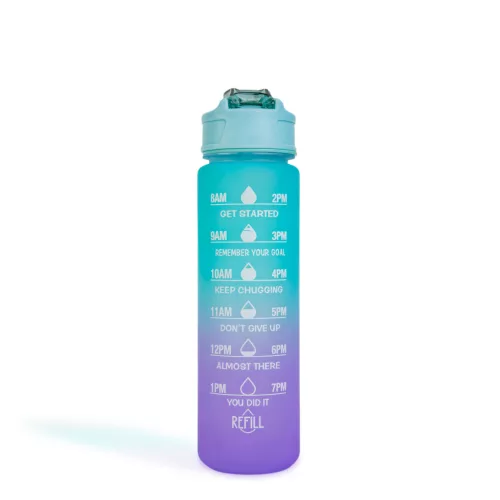 Family 57220 Sport kulacs - 750 ml - opálos - kék-lila színátmenetes