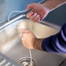   Family 57352 Lefolyótisztító csőgörény - 1 m x 5 mm - fém