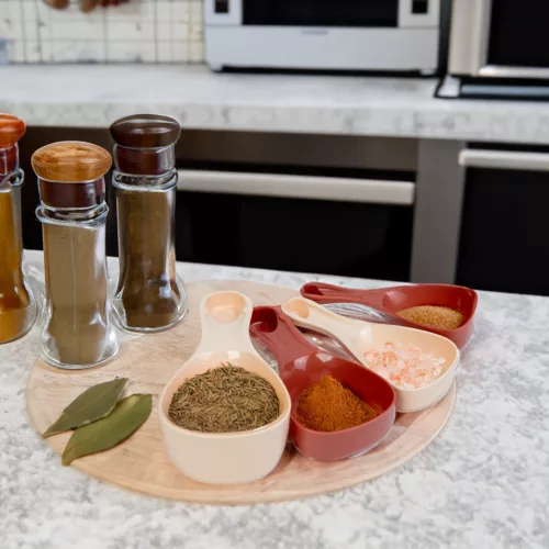 Bewello 57549P Mérőkanál szett - műanyag - 17 x 9,3 x 6 cm - 4 db / csomag