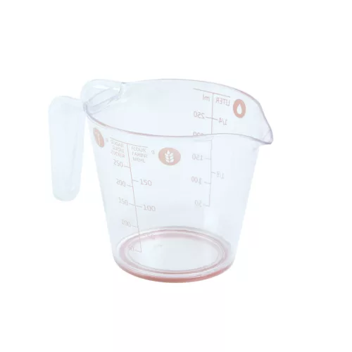 Bewello 57552P Mérőpohár - 250 ml - műanyag - 14 x 7,7 x 8,8 cm