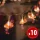Family 58219 LED fényfüzér - flamingó - 1,1 m - 10 LED - melegfehér - 3 x AA
