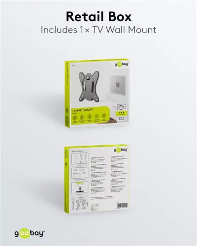 Goobay 58523 Fali konzol 23 - 42" (58-107 cm)