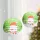 Family 58765B Karácsonyi lampion - Hóember mintával - 25 cm