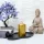 Vog&Arths 58807B Gyertya - arany, illatmentes - 130 g