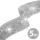 Family 58933L Karácsonyi LED-es szalag - ezüst - 5 m x 5 cm - 50 LED - USB