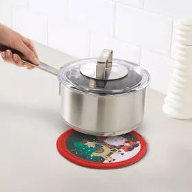   Family 58955A Karácsonyi edényalátét - manós - 180 x 7 mm