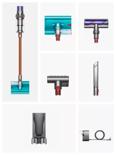 Dyson Cyclone V10 Submarine™ nedves-száraz porszívó (Nickel/Copper) (594446-01)