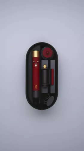 Dyson Airwrap i.d.™ HS08 - Straight+Wavy Red Velvet/Gold (596926-01)