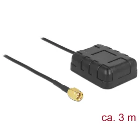   Navilock GNSS Beidou+GPS antenna NL-290BG SMA csatlakozó 3 m Navilock