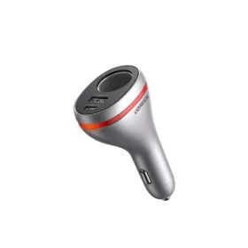   Ugreen CD204 Autós Töltő - USB + USB-C - Szürke (UG-60712)