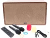 Thunder IA-3200 karaoke szett (hangfal 200W, 2 db mikrofon)