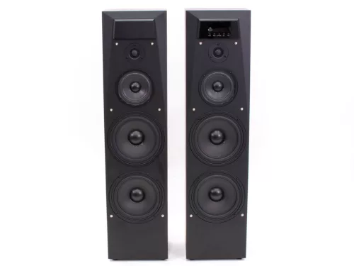 Thunder SHK-280A 240W 2x8" Aktív hifi torony hangfalpár (Optika, Bluetooth)