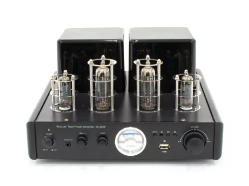 Thunder HY-AV2030 HIBRID CSÖVES Retro erősítő Mp3/BT/USB lejátszással (2x30W) - FEKETE