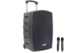 Thunder HLR-12 (12") 800W akkumulátoros hordozható hangfal (2xMik + MP3 + TWS Bluetooth)