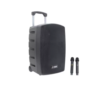   Thunder HLR-15 (15") 1000W akkumulátoros hordozható hangfal (2xMik + MP3 + TWS Bluetooth)