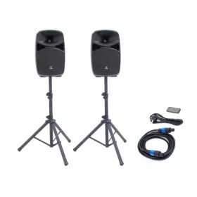   Thunder TMX-10 SET 350/700W aktív hangfalszett + ÁLLVÁNY (MP3 + Bluetooth + FM)