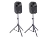 Thunder TMX-10 SET 350/700W aktív hangfalszett + ÁLLVÁNY (MP3 + Bluetooth + FM)