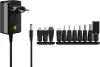 Goobay 64570 Univerzális hálózati DC adapter 3V-12V, max. 27W/2,25A, 11 különböző méretű csatlakozóval