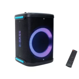   Thunder XBASS-18 160W hordozható party hangfal (USB/SD/BT/FM) + LED fény