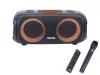 Thunder NOOZ XBASS-21 140W hordozható party hangfal (USB/micro SD/BT/FM) + LED fény