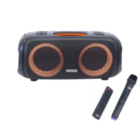   Thunder NOOZ XBASS-21 140W hordozható party hangfal (USB/micro SD/BT/FM) + LED fény