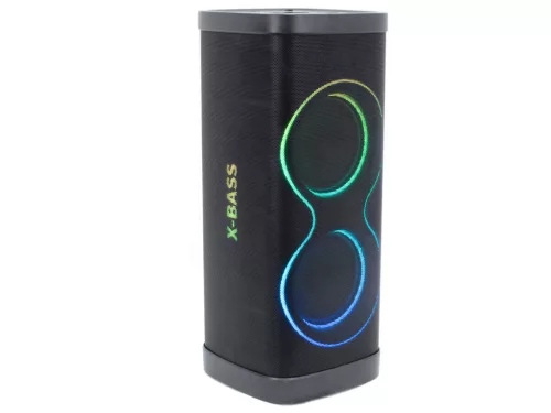 Thunder XBASS-29 500W hordozható party hangfal (USB/micro SD/BT/FM) + LED fény