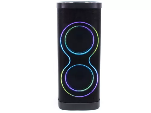 Thunder XBASS-31 500W hordozható party hangfal (USB/micro SD/BT/FM) + LED fény