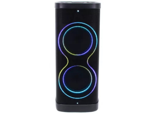 Thunder XBASS-31 500W hordozható party hangfal (USB/micro SD/BT/FM) + LED fény