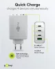 Goobay 65556 3x USB-C / USB-A Hálózati töltő - Fehér (100W)