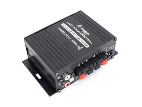 Thunder BT-200 Sztereó Bluetooth erősítő 2 x 20W + Távirányító