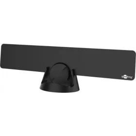   Goobay 67183 Ultravékony beltéri DVB-T és DVB-T2 aktív TV antenna, LTE / 4G szűrő
