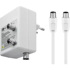   Goobay 67226 Kábel TV erősítő 2x10 dB (DVB-T / DVB-T2 / DVB-C)