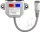 Goobay 68910 hálózati T adapter (Y-adapter)