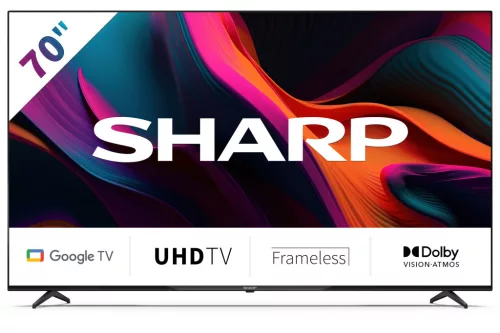 SHARP 70GL4260EB 177cm-es 4K UHD Google TV