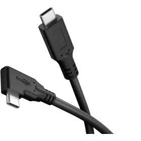   Goobay 79431 Adatkábel 90° - Type-C / Type-C - fekete - 2 m - 5 A - 100 W