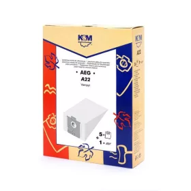   K&M A22 AEG GR22...GR26 stb. Kompatibilis papír porzsák (5db/csomag)